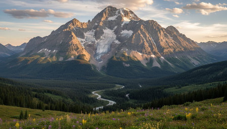 Outdoor Mountain Landscape Photography