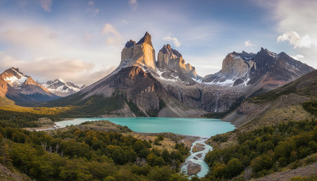 Outdoor Mountain Landscape Photographyの写真素材