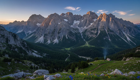Outdoor Mountain Landscape Photography
