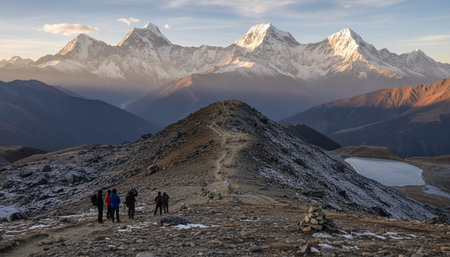 Outdoor Mountain Landscape Photography