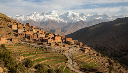 Outdoor Mountain Landscape Photographyの写真素材