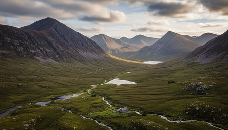 Outdoor Mountain Landscape Photographyの写真素材