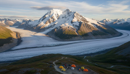 Outdoor Mountain Landscape Photographyの写真素材
