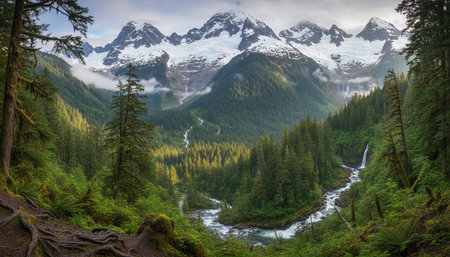 Outdoor Mountain Landscape Photographyの写真素材