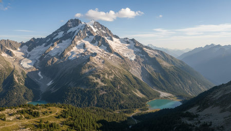 Outdoor Mountain Landscape Photographyの写真素材