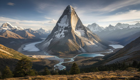 Outdoor Mountain Landscape Photography