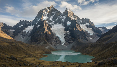 Outdoor Mountain Landscape Photographyの写真素材