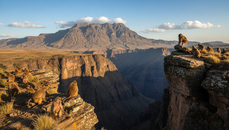 Outdoor Mountain Landscape Photographyの写真素材