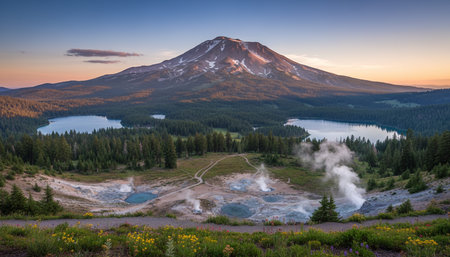 Outdoor Mountain Landscape Photographyの写真素材