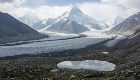 Outdoor Mountain Landscape Photographyの写真素材