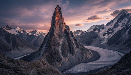 Outdoor Mountain Landscape Photographyの写真素材