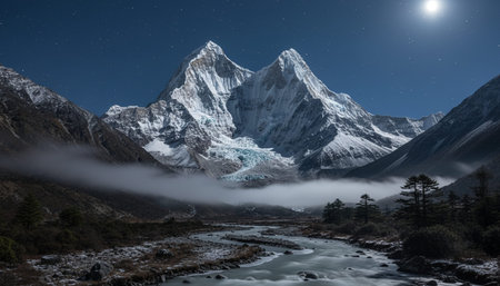 Outdoor Mountain Landscape Photographyの写真素材