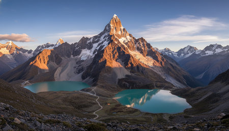 Outdoor Mountain Landscape Photographyの写真素材