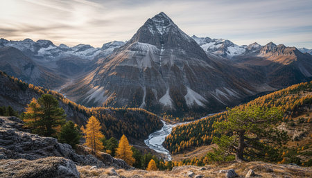 Outdoor Mountain Landscape Photography