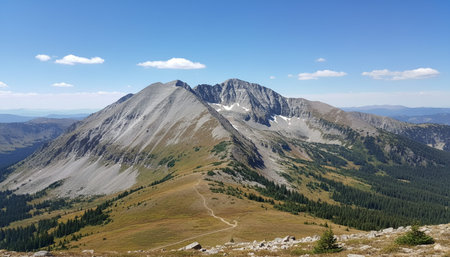 Outdoor Mountain Landscape Photography