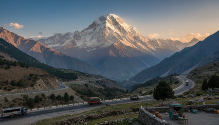Outdoor Mountain Landscape Photography