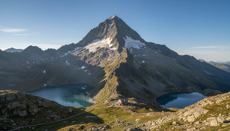 Outdoor Mountain Landscape Photography