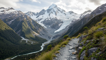 Outdoor Mountain Landscape Photography