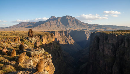 Outdoor Mountain Landscape Photographyの写真素材