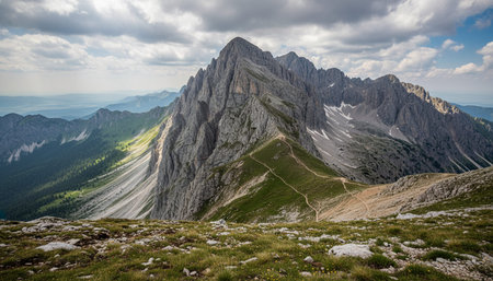 Outdoor Mountain Landscape Photographyの写真素材