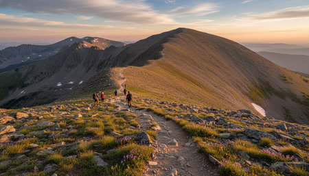 Outdoor Mountain Landscape Photography