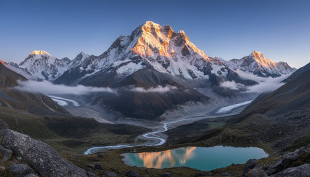 Outdoor Mountain Landscape Photography