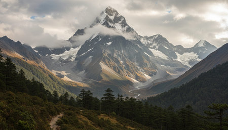 Outdoor Mountain Landscape Photography