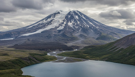 Outdoor Mountain Landscape Photographyの写真素材