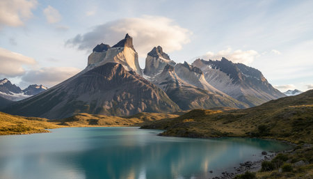 Outdoor Mountain Landscape Photographyの写真素材