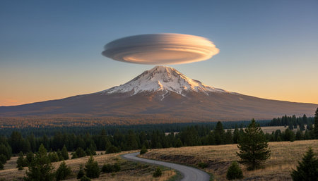 Outdoor Mountain Landscape Photography