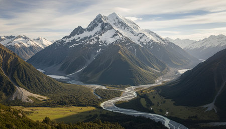 Outdoor Mountain Landscape Photography