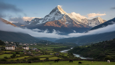 Outdoor Mountain Landscape Photography