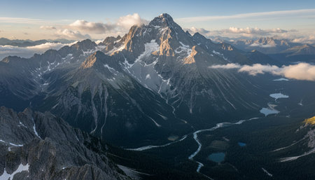 Outdoor Mountain Landscape Photography