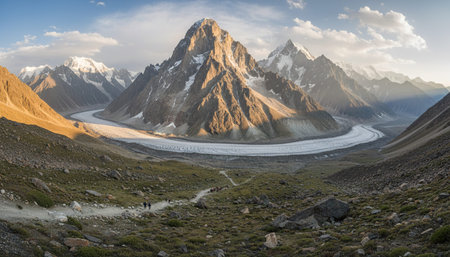 Outdoor Mountain Landscape Photography