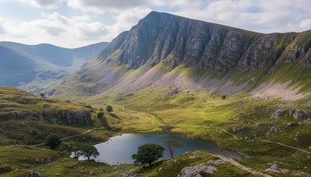 Outdoor Mountain Landscape Photographyの写真素材