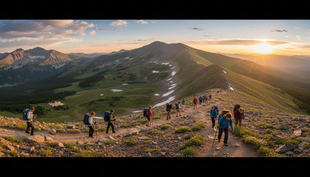 Outdoor Mountain Landscape Photography
