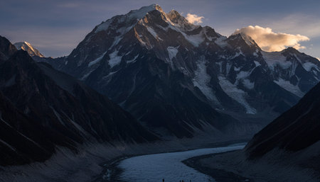 Outdoor Mountain Landscape Photographyの写真素材