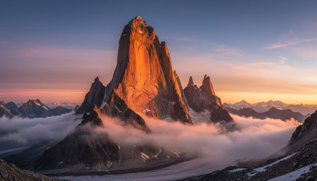 Outdoor Mountain Landscape Photographyの写真素材