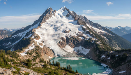 Outdoor Mountain Landscape Photography