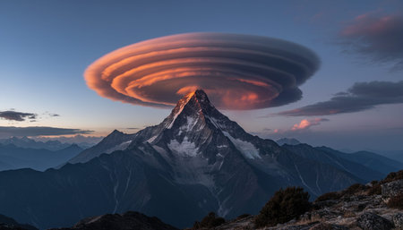 Outdoor Mountain Landscape Photography