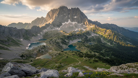 Outdoor Mountain Landscape Photographyの写真素材