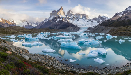 Outdoor Mountain Landscape Photographyの写真素材