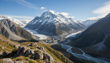 Outdoor Mountain Landscape Photography
