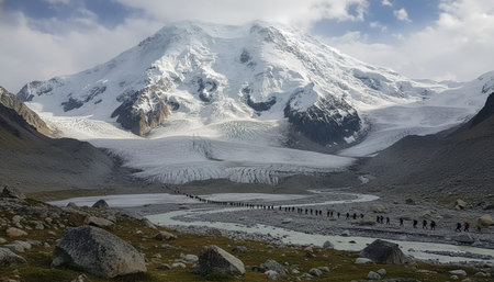 Outdoor Mountain Landscape Photographyの写真素材