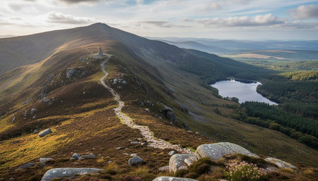 Outdoor Mountain Landscape Photographyの写真素材