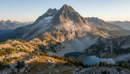 Outdoor Mountain Landscape Photographyの写真素材