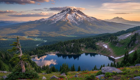Outdoor Mountain Landscape Photography