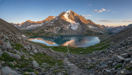 Outdoor Mountain Landscape Photography