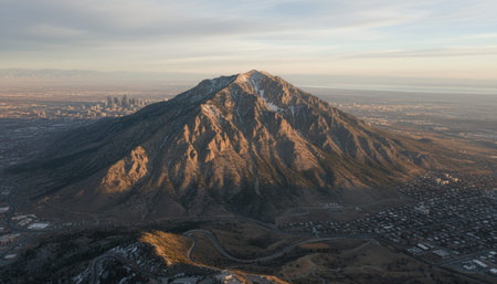 Outdoor Mountain Landscape Photographyの写真素材