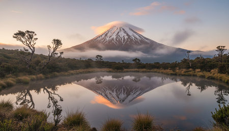 Outdoor Mountain Landscape Photography